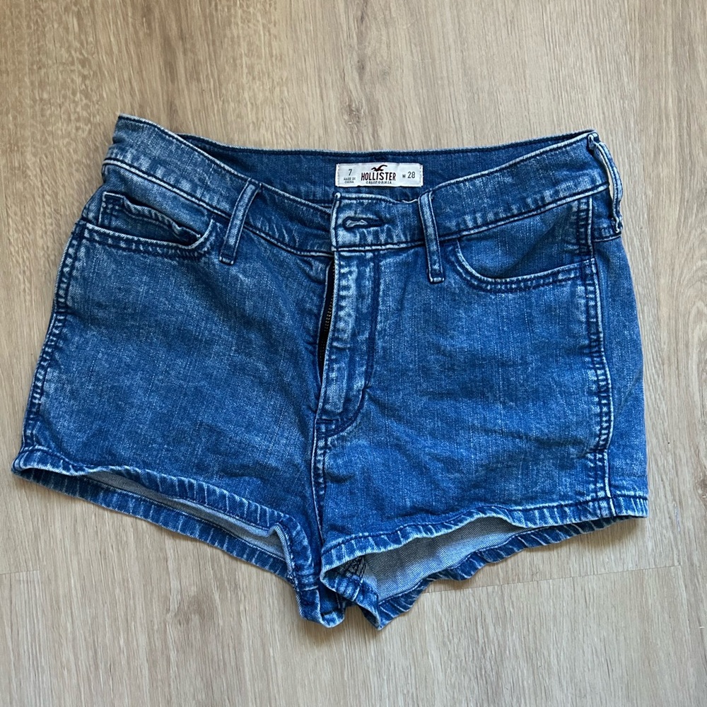 Hollister Women's High-Waisted Denim Shorts